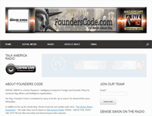 Tablet Screenshot of founderscode.com